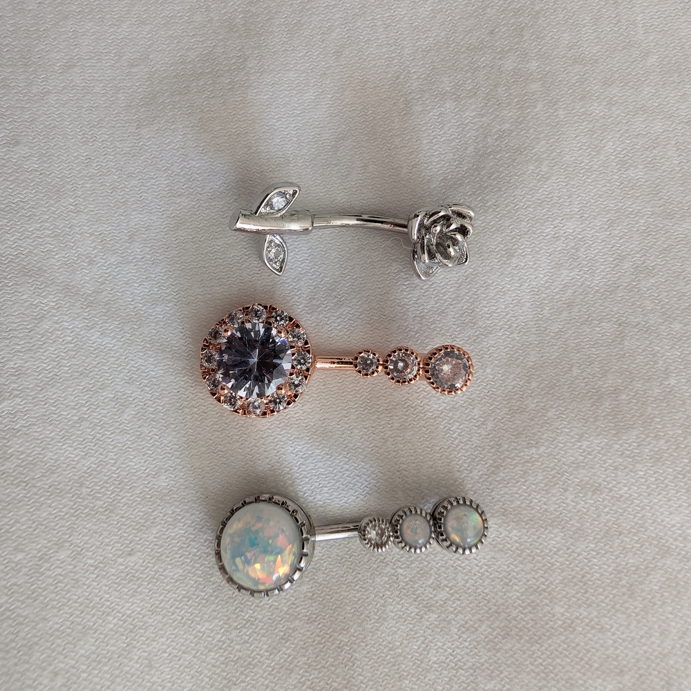 Belly Piercing Set - Picture 2 of 3